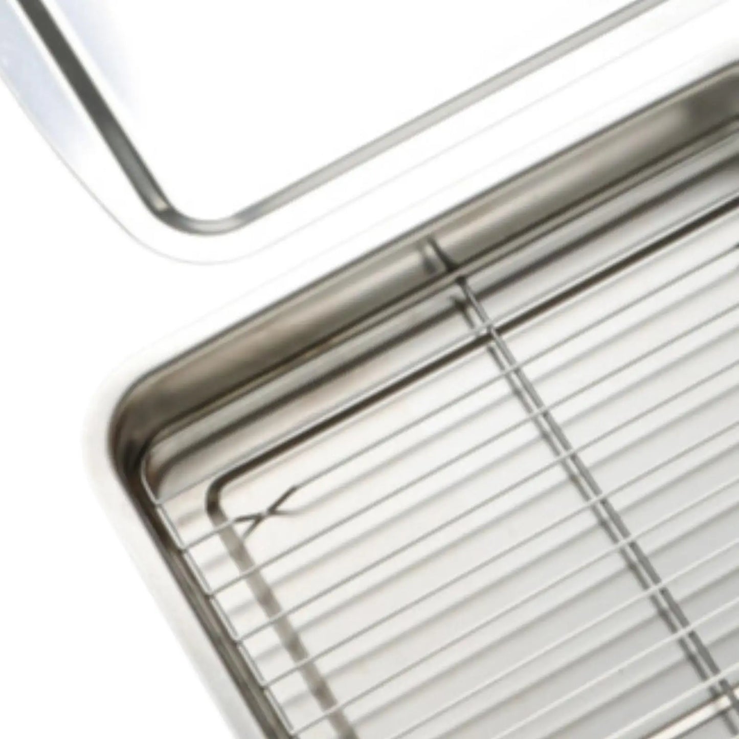Cookie Sheet with Wire Rack Buffet Party Pan Food Prep Container Baking Sheet for Restaurant Cooking Buffet Casserole Roasting