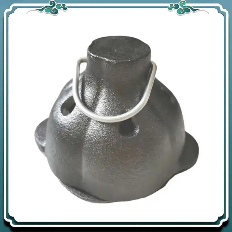 Premium Pre-Seasoned Cast Iron Dutch Oven Pot,Garlic Roaster Potato Breader For Your Kitchen Oven Or Outdoor Grill Ramen Pot