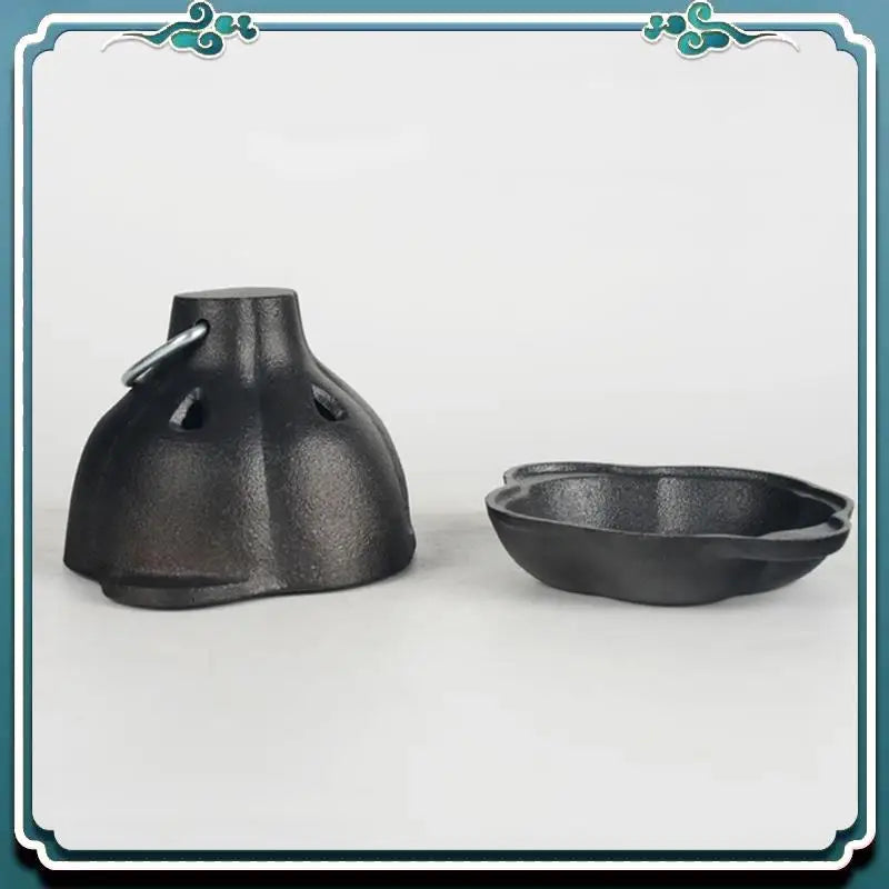 Premium Pre-Seasoned Cast Iron Dutch Oven Pot,Garlic Roaster Potato Breader For Your Kitchen Oven Or Outdoor Grill Ramen Pot
